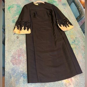 Classic Jackie O Black Dress